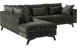 Goossens hoeksalon chambre groen stof - 8235638-goossens-chambre-bank-stof-groen-01