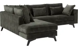 Goossens hoeksalon chambre groen stof - 8235638-goossens-chambre-bank-stof-groen-01