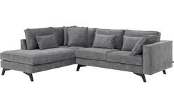 Goossens hoeksalon chambre grijs stof - 8235642-goossens-chambre-bank-stof-grijs-01