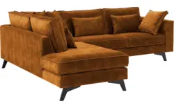 Goossens hoeksalon chambre bruin stof - 8235645-goossens-chambre-bank-stof-bruin-01
