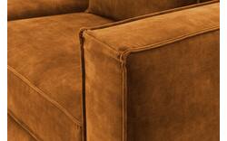 Goossens hoeksalon chambre bruin stof - 8235645-goossens-chambre-bank-stof-bruin-01
