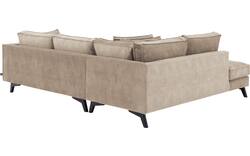 Goossens hoeksalon chambre beige stof - 8235646-goossens-chambre-bank-stof-bruin-01
