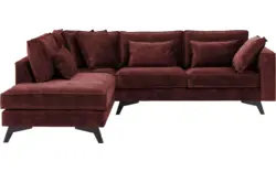 Goossens hoeksalon chambre rood stof - 8235647-goossens-chambre-bank-stof-rood-01