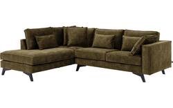 Goossens hoeksalon chambre groen stof - 8235649-goossens-chambre-bank-stof-groen-02