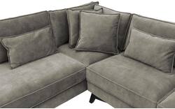 Goossens hoeksalon chambre grijs stof - 8235652-goossens-chambre-bank-stof-grijs-01