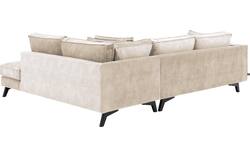 Goossens hoeksalon chambre beige stof - 8235656-goossens-chambre-bank-stof-bruin-01
