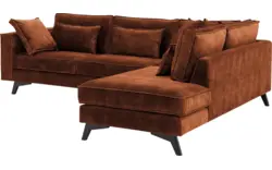 Goossens hoeksalon chambre bruin stof - 8235660-goossens-chambre-bank-stof-bruin-01