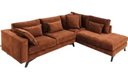 Goossens hoeksalon chambre bruin stof - 8235660-goossens-chambre-bank-stof-bruin-01