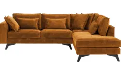 Goossens hoeksalon chambre geel stof - 8235661-goossens-chambre-bank-stof-geel-01