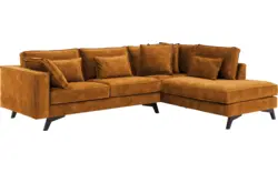 Goossens hoeksalon chambre geel stof - 8235661-goossens-chambre-bank-stof-geel-01
