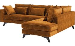 Goossens hoeksalon chambre geel stof - 8235661-goossens-chambre-bank-stof-geel-01