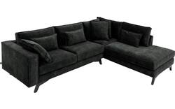 Goossens hoeksalon chambre zwart stof - 8235664-goossens-chambre-bank-stof-zwart-01