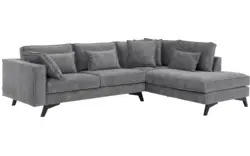 Goossens hoeksalon chambre grijs stof - 8235667-goossens-chambre-bank-stof-grijs-01
