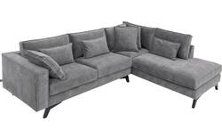 Goossens hoeksalon chambre grijs stof - 8235667-goossens-chambre-bank-stof-grijs-01