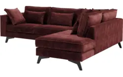 Goossens hoeksalon chambre rood stof - 8235672-goossens-chambre-bank-stof-rood-01
