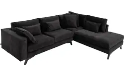 Goossens hoeksalon chambre grijs stof - 8235675-goossens-chambre-bank-stof-grijs-01