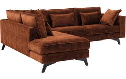 Goossens hoeksalon chambre bruin stof - 8235685-goossens-chambre-bank-stof-bruin-01