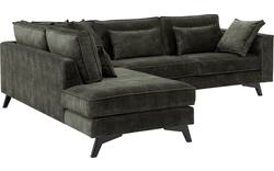 Goossens hoeksalon chambre groen stof - 8235688-goossens-chambre-bank-stof-groen-01