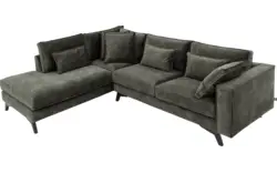 Goossens hoeksalon chambre groen stof - 8235688-goossens-chambre-bank-stof-groen-01