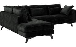 Goossens hoeksalon chambre zwart stof - 8235689-goossens-chambre-bank-stof-zwart-01
