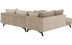 Goossens hoeksalon chambre beige stof - 8235696-goossens-chambre-bank-stof-bruin-01