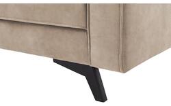 Goossens hoeksalon chambre beige stof - 8235696-goossens-chambre-bank-stof-bruin-01
