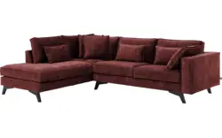 Goossens hoeksalon chambre rood stof - 8235697-goossens-chambre-bank-stof-rood-01