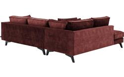 Goossens hoeksalon chambre rood stof - 8235697-goossens-chambre-bank-stof-rood-01