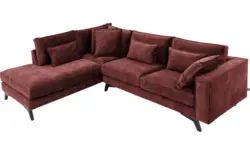 Goossens hoeksalon chambre rood stof - 8235697-goossens-chambre-bank-stof-rood-01