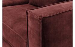 Goossens hoeksalon chambre rood stof - 8235697-goossens-chambre-bank-stof-rood-01