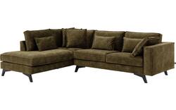 Goossens hoeksalon chambre groen stof - 8235699-goossens-chambre-bank-stof-groen-02