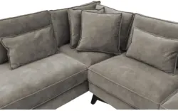 Goossens hoeksalon chambre grijs stof - 8235702-goossens-chambre-bank-stof-grijs-01