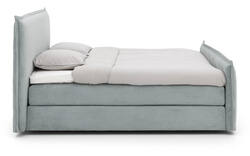 Goossens boxspring compleet indy 500 compleet blauw stof - 8242975-01