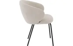 Goossens eetkamerstoel noomi beige stof - 8235779-goossens-noomi-stoel-onderdelen-metaal-01