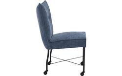 Goossens eetkamerstoel erik blauw stof - 8235803-goossens-erik-eetkamerstoel-stof-blauw-01