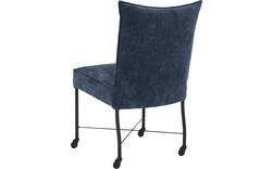 Goossens eetkamerstoel erik blauw stof - 8235804-goossens-erik-eetkamerstoel-stof-blauw-01