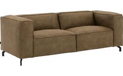 Goossens zitbank calvin groen micro leer - 8240110-goossens-calvin-bank-micro-leer-groen-01