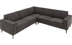 Goossens hoeksalon hercules grijs microvezel - 8240336-goossens-hercules-bank-microvezel-grijs-01