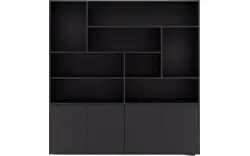 Melamine zwart