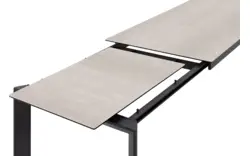Goossens eettafel eliana beige keramiek - 8242793-goossens-eliana-eettafel-keramiek-wit-01
