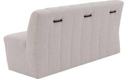 Goossens eetbank lewise beige stof - 8242938-goossens-lewise-eetkamerstoel-stof-wit-02