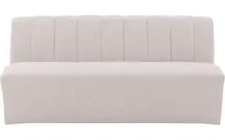 Goossens eetbank lewise beige stof - 8242938-goossens-lewise-eetkamerstoel-stof-wit-01