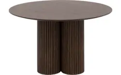 Goossens basic eettafel melani bruin eiken - 8243328-goossens-basic-melani-eettafel-eiken-bruin-01
