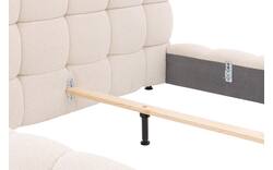 Goossens gestoffeerd bedframe cloud beige stof - 8243570-goossens-cloud-bedframe-stof-01