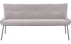 Goossens excellent eetbank matteo beige stof - 8243598-goossens-excellent-matteo-eetkamerstoel-stof-wit-01