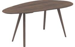 Goossens eettafel ferry donker bruin eiken - 8243716-goossens-ferry-eettafel-eiken-donker-bruin-01