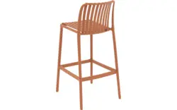 Goossens barkruk lygeke oranje kunststof - 8243773-goossens-lygeke-tuinstoelen-kunststof-01