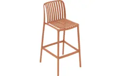 Goossens barkruk lygeke oranje kunststof - 8243773-goossens-lygeke-tuinstoelen-kunststof-01