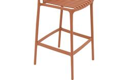 Goossens barkruk lygeke oranje kunststof - 8243773-goossens-lygeke-tuinstoelen-kunststof-01