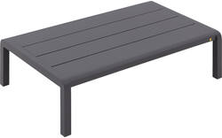Goossens salontafel voor buiten yngvar grijs aluminium - 8243784-goossens-yngvar-tuintafels-aluminium-01